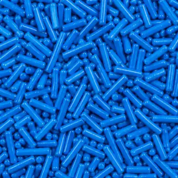 Blue sprinkles
