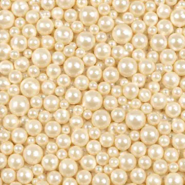 Champagne White pearl beads