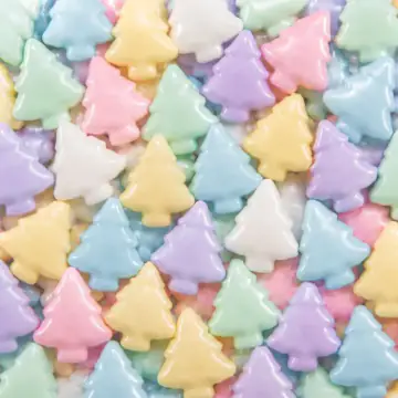 Christmas Tree Sugar Beads