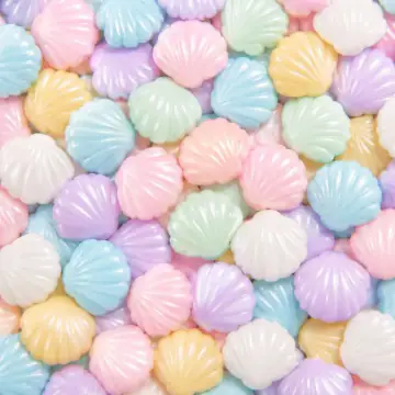 Seashell Sugar Beads