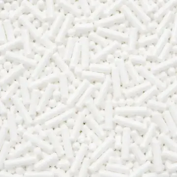 White sprinkles