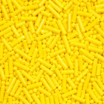 Yellow sprinkles
